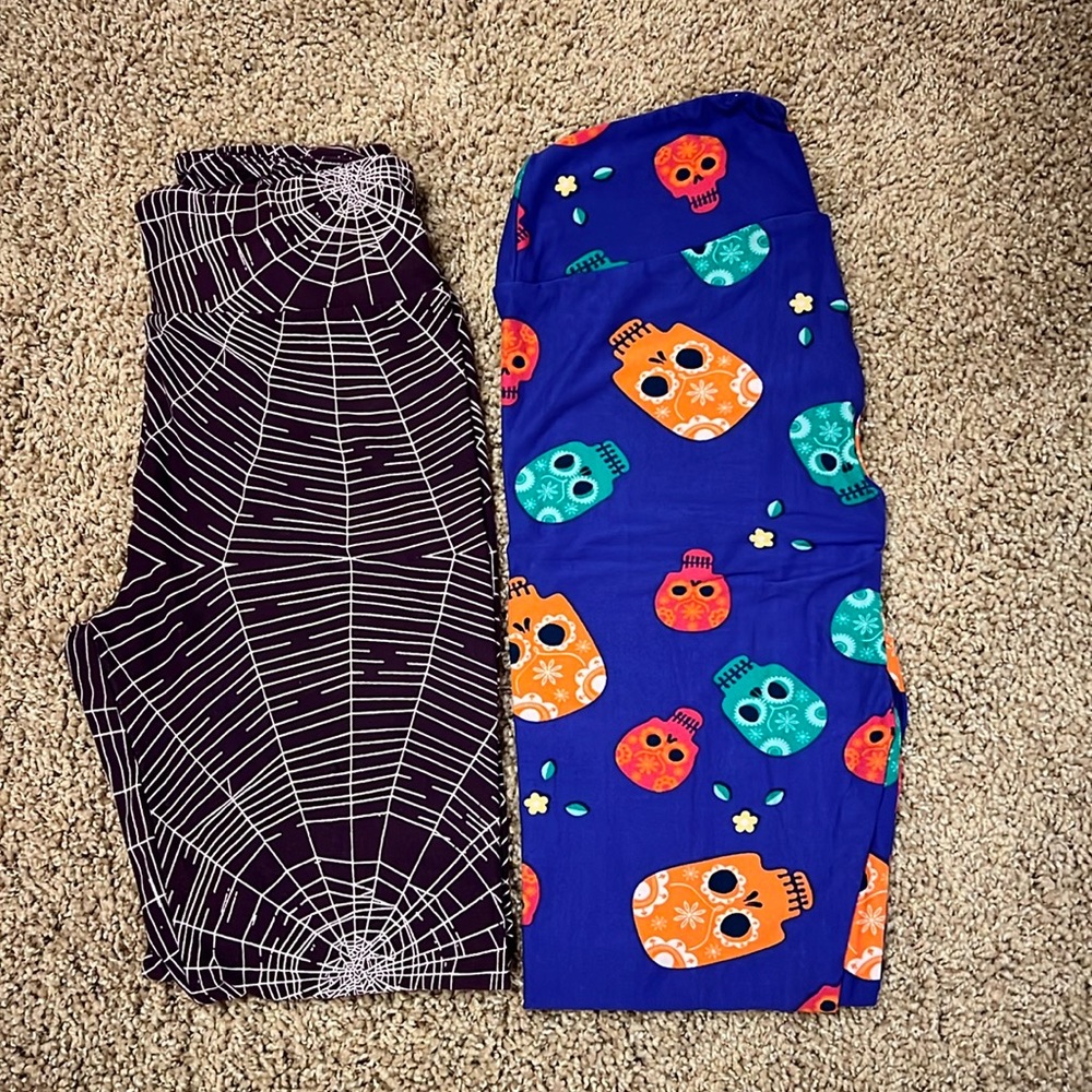 Lularoe Halloween Leggings (2) - OS
